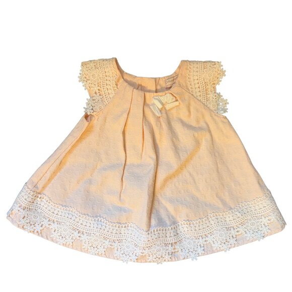 Catherine Malandrino Other - Catherine Malandrino Mini Baby Dress | Ivory Lace | 3-6 Months